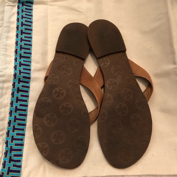 ❌SOLD❌Tory Burch Thora Sandal Royal Tan sz 6 - Picture 10 of 11